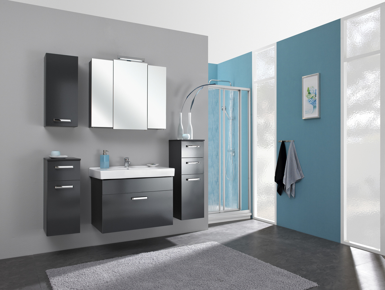 QUICKSET 311 - QUICKSET Bathroom furniture disassembled - Bathroom  furniture - Brands furniture by Pelipal