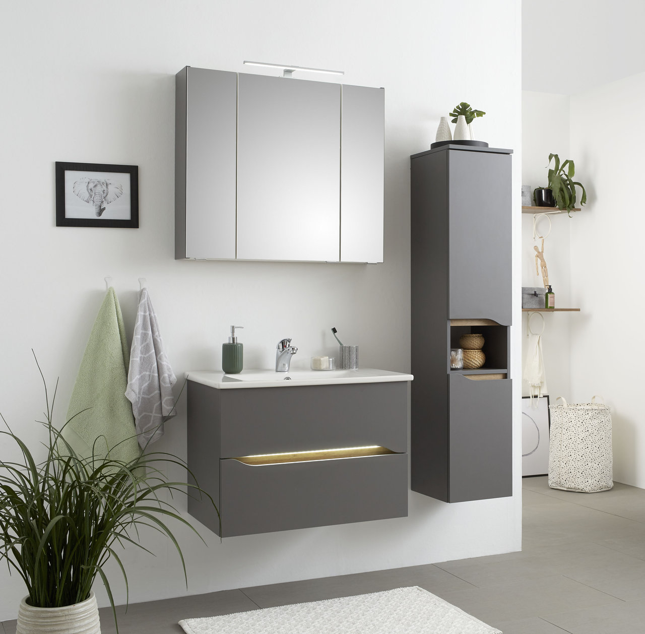 QUICKSET 357 - QUICKSET Bathroom furniture disassembled - Bathroom  furniture - Brands furniture by Pelipal