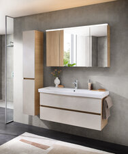 Bathroom furniture assembled