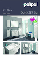 furniture - by QUICKSET Pelipal Brands 312 - disassembled Bathroom furniture - QUICKSET furniture Bathroom