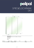 catalog illustration Mirror cabinet 04