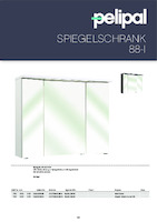  catalog illustration Mirror cabinet 88