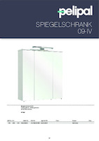 catalog illustration Mirror cabinet 09